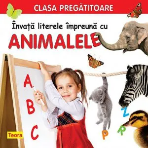 Invata literele impreuna cu animalele de Diana Rotaru
