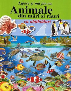 Lipesc si ma joc cu abtibilduri - Animale din mari si rauri