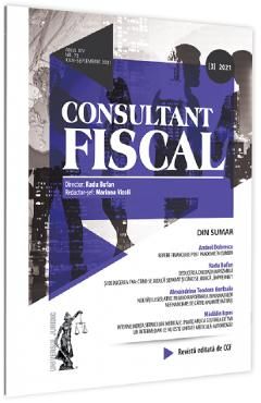 Revista Consultant fiscal nr. 3 din iulie-septembrie 2021