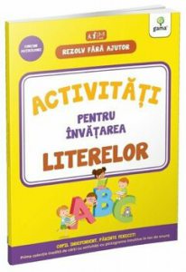 Activitati pentru invatarea literelor 3-4 ani