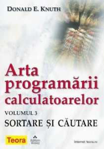 Arta programarii calculatoarelor, volumul 3 - Sortare si cautare