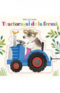 Bebe invata de Tractorasul de la Ferma