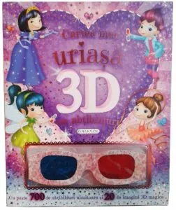 Cartea mea uriasa 3D cu abtibilduri