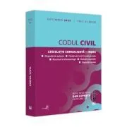 Codul civil. Septembrie 2023. Editie tiparita pe hartie alba de Dan Lupascu