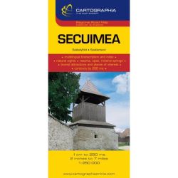 Hartă rutieră Secuimea