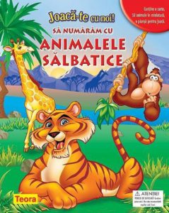 Joaca-te cu noi! Sa numaram cu animalele salbatice