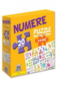 Numere: puzzle pentru podea 3-6 ani