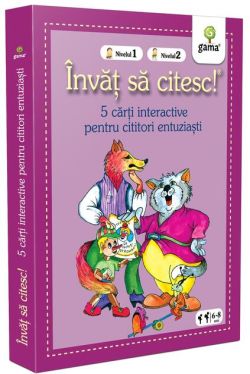 Pachet pentru cititori entuziaști II (6-8 ani), nivelul 1-2. Învăț să citesc