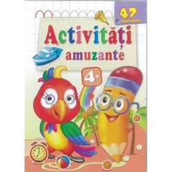 Papagalul-Activitati amuzante 4  cu 47 autocolante