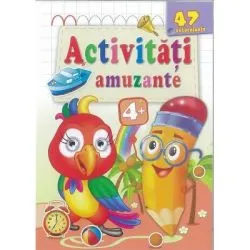 Papagalul-Activitati amuzante 4  cu 47 autocolante