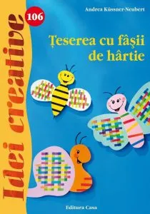 Teserea cu fasii de hartie - Idei creative 106