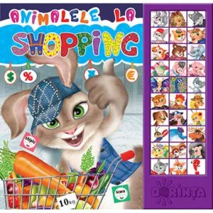 Animalele la shopping - Carte cu sunete