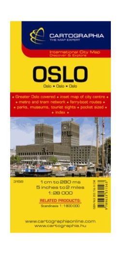 Hartă rutieră Oslo