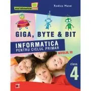 Informatica pentru ciclul primar Nivelul trei clasa a 4-a de Rodica Matei