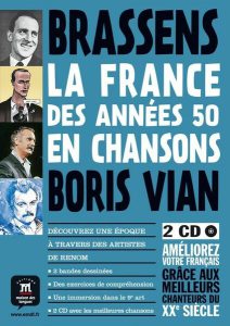 La France des années 50 en chansons - Bande dessinée   2 CD