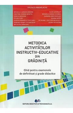 Metodica activitatilor instructiv-educative din gradinita