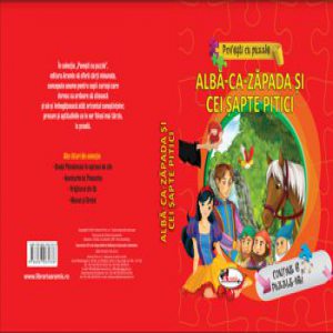 Povesti cu puzzle - Alba-ca-zapada si cei sapte pitici