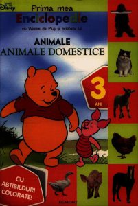 Prima mea Enciclopedie cu Winnie de Plus si prietenii lui. Animale domestice (3 ani) - Cu abtibilduri colorate