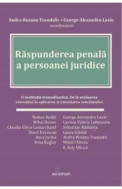 Raspunderea penala a persoanei juridice de George-Alexandru Lazar