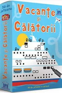 Vacante si calatorii. Deseneaza si sterge. 50 de jetoane   carioca de Usborne