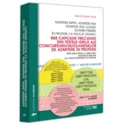 888 capcane frecvente din testele-grila ale concursurilor/examenelor de admitere in profesie. Editia a 3-a, revazuta si adaugita de Anjie Diana Goh