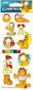 Abtibilduri Garfield, Odie, Pooky in relief