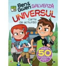 Ben 10. Ben & Gwen salveaza universul. Carte de activitati