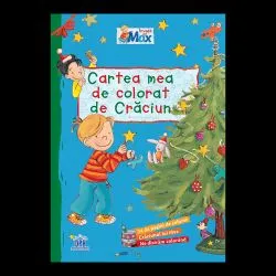 Cartea mea de colorat de Craciun - Invata cu Max de Christian Tielman