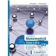 Culegere de matematica pentru clasa a 9-a, profil M2. Functia de gradul 1, functia de gradul 2, trigonometrie (Semestrul 2) de Marius Burtea