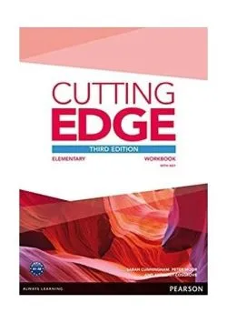 Cutting Edge A2, Elementary level, 3rd Edition, Workbook with Key de Sarah Cunningham
