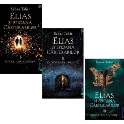 Elias si spioana Carturarilor. Focul din cenusa, O torta in noapte si Moartea la porti. Set 3 volume necartonate