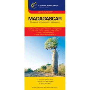 Harta rutiera Madagascar 1:2.000.000