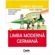 Limba germana. Caietul elevului clasa 1, semestrul 1 de Evemarie Draganovici