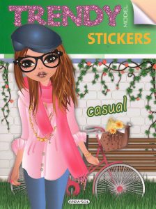 Trendy model stickers - casual