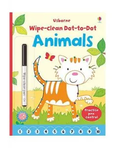 Wipe-Clean Dot-to-Dot Animals de Katrina Fearn