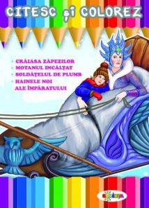 Citesc si colorez - Craiasa zapezilor