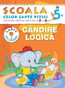 Gandire logica. Activitati pentru copiii de la 5 la 6 ani - carte cu jocuri