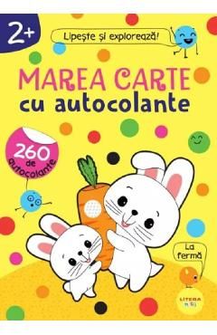 Marea carte cu autocolante 2 ani
