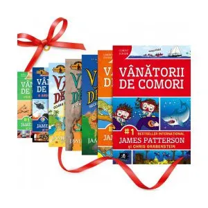 Pachet Vânătorii de comori (Vol. 1-7) de Chris Grabenstein