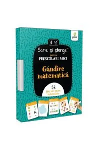 Scrie si sterge! Gandire matematica