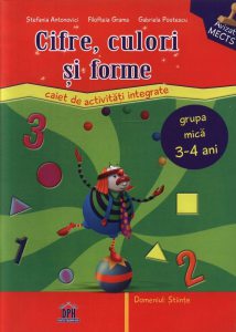 Cifre, culori si forme. Grupa mica 3-4 ani