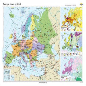 Europa. Harta politica