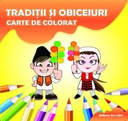 Tradiții și obiceiuri. Carte de colorat