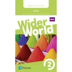 Wider World Level 2 Students' eText Access Card