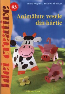Animalute vesele din hartie - Idei Creative 63