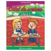 Caiet de scriere Clasa 1 semestrul 1 CD P de Luminita Minca
