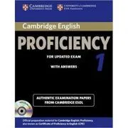 Cambridge English: Proficiency 1 for Updated Exam de Cambridge ESOL