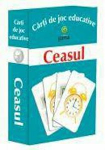 Ceasul. Carti de joc educative