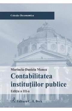 Contabilitatea institutiilor publice Ed.3