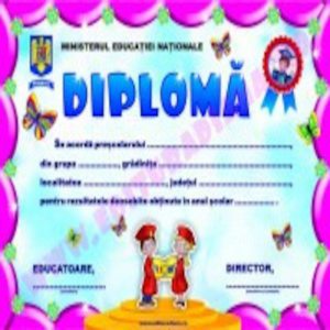 Diploma prescolari
